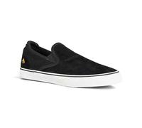 Zapatos De Skate Emerica Wino G6 Slip-On (Juvenil) - Negro/Blanco/Dorado