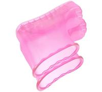 Zapatos de Spa para Pies, Baño Portátil, Plástico, Masaje y Remojo | Pre-soak Before Pedicure, Fácil de Guardar, Uso en Baño, Modelo Alto 18cm, Color Rosa