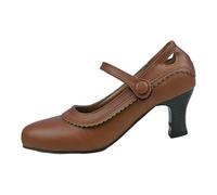 Zapatos de tacón alto con punta cerrada para mujer, tacones de aguja de punta redonda, zapatos elegantes para bodas, bailes de graduación, novias, trabajo, novia, dama de honor, invitados, zapatos