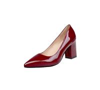 Zapatos De Tacón Alto For Mujer, Puntiagudos, Boca Baja, Moda, Tallas Grandes(Wine Red 7.5CM,36)
