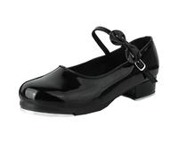 Zapatos de tacón alto para niña, zapatos de princesa Mary Jane para boda, zapatos brillantes, zapatos para niños, princesas, bailarinas, zapatos de ballet, Negro , 32 EU