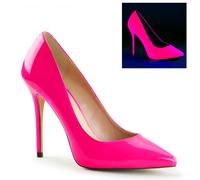 Zapatos De Tacón Alto Stiletto 5" Punta En Forma De Corte Moda Amuse 20