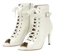 Zapatos de tacón de aguja para mujer, zapatos de noche, zapatos de noche, de piel sintética, elegantes, sandalias de verano, cómodas, elegantes y elegantes, Beige2, 43 EU