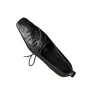 Zapatos de tacón Derby con Cordones y tacón Grueso de 3 cm para Mujer, colección otoño/Primavera de JJDFW.