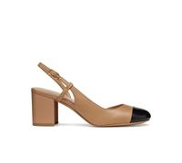 Geox D VIRNILISA 65 A, Bomba Mujer, Beige/Black, 41 EU
