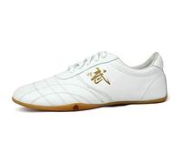 Zapatos De Taekwondo, Zapatillas De Deporte De Artes Marciales For Niños Zapatos Deportivos Livianos For Entrenamiento De Karate Kung Fu Tai Chi De Boxeo (Color : White, Size : 38 EU)