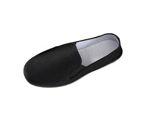 Zapatos de tela para hombre ligeros, zapatos de lona para hombre, zapatos de artes marciales chinos, zapatos tradicionales de tai chi, zapatos planos, unisex, zapatos deportivos sin cordones, suela