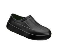 Zapatos De Trabajo De Cocina De Seguridad Para Hombres, Zapatos Antideslizantes Para Chef De Restaurante Resistentes Al Aceite Y Al Agua A La Moda, Zapatos De Trabajo Ideales Para(Black,41 EU)