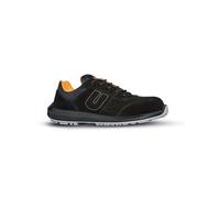 U-Power Zapatos de seguridad bajos Sun sin metal S1P SRC - Entornos secos Talla 42 Negro