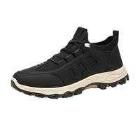 Zapatos de trekking unisex informales con elevaciones de malla transpirables para el tiempo libre, para correr, entrenadores, ligeros, para el tiempo libre, transpirables, para conducir, zapatos de