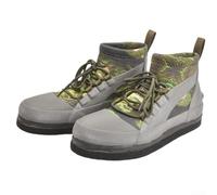 Zapatos de vadeo con suela de fieltro, para hombres y mujeres, botas de pesca antideslizantes en el río con puntera de goma, calzado anfibio transpirable para trazado de agua, para corrientes al aire