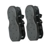 Zapatos de ventilación de césped, aireadores de césped, aireadores de suelo con base de púas, sandalias premontadas con correa ajustable, herramienta de reconocimiento de aire de césped de