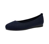 Zapatos De Verano Mujer - Bailarinas Sin Cordones para Mujer Zapatillas De Punto Antideslizantes CóModas Transpirables Deportivas De Verano Zapatos Planos CóModos Zapatos SeñOra