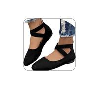 Zapatos De Verano Mujer, Mis Pedidos Anuncios 2025, Zapatos De Bailarinas De Mujer Elegante Slip On Bailarina De Tirantes Planos Zapatos De Baile De Verano Ortopédicos Zapatos De Baile Negro, Negro