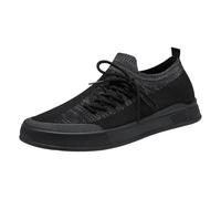 Zapatos de verano para hombre, ligeros, informales, para hombre, pies anchos, cómodos, zapatos deportivos de un solo color, zapatillas de patinaje informales, antideslizantes, transpirables, zapatos