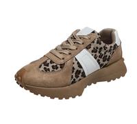 Zapatos de verano para mujer de ante con suela de goma, zapatos deportivos informales con suela gruesa, versátiles, de refuerzo de altura, zapatos casuales modernos para mujer, zapatos de salud para