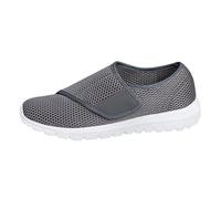 Zapatos de verano para personas mayores, hombres y mujeres, malla transpirable ligera, suave, antideslizante, para mamá y papá, zapatos de senderismo para personas medianas y mayores, zapatos para