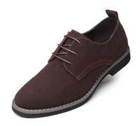 Zapatos de Vestir Ligeros para Hombre de Moda, Mocasines y Zapatos sin Cordones para Hombre de Ajuste Relajado, Zapatos de Vestir Casuales para Hombres, Zapatos de Vestir de Cuero con Cordones (Color