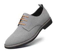 Zapatos de Vestir Ligeros para Hombre de Moda, Mocasines y Zapatos sin Cordones para Hombre de Ajuste Relajado, Zapatos de Vestir Casuales para Hombres, Zapatos de Vestir de Cuero con Cordones (Color