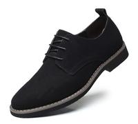 Zapatos de Vestir Ligeros para Hombre de Moda, Mocasines y Zapatos sin Cordones para Hombre de Ajuste Relajado, Zapatos de Vestir Casuales para Hombres, Zapatos de Vestir de Cuero con Cordones (Color