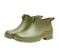 Zapatos de vestir para hombre, zapatos casuales cortos en botas de agua al tobillo al aire libre, zapatos casuales para hombre, Green, 40 2/3 EU
