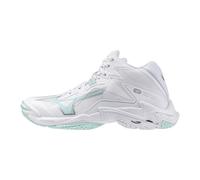Zapatos De Voleibol Mizuno - Wave Lightning Z8 Blanco/Tinte Azul (mujer)