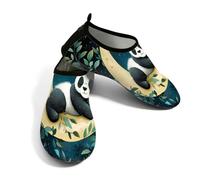 Zapatos deportivos acuáticos para hombre y mujer, de secado rápido, para playa, natación, panta, luna, sin cordones, para senderismo, surf, yoga, Panda Moon, 38.5/39.5 EU
