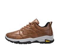 Zapatos deportivos al aire libre para hombre, primavera y otoño, transpirables, para cocina, trabajo, deportes, ocio, alpinismo, zapatos deportivos, almacenamiento para hombre, talla 11, café, 6 UK