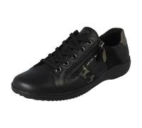 Zapatos Deportivos Casual Con Cierre De Cordones Y Cremallera Para Damas - D1E00