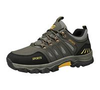 Zapatos deportivos casuales para hombre, zapatos de alpinismo a la moda, zapatos deportivos de cordones cómodos con fondo plano con fondo grueso, verde militar., 40 EU