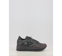 Cetti Zapato deportivo con cuña y plataforma Piel y textil, cordón elástico Piombo 38 Mujer