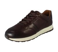 Zapatos Deportivos De Cuero Extra Ligeros Clarks Para Hombre - Radwell Tie
