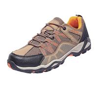 Zapatos Deportivos de Hombre Nuevo Modelo de Moda Zapatos de Alpinismo al aire libre simples y Sólidos Suela Gruesa Zapatos de Cordones de Viaje Cómodos, marrón, 43 EU