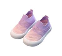 Zapatos Deportivos de Malla para Bebés Niños y Niñas con Antideslizante para los Primeros Pasos y Caminata Infantil (Purple, 4-4.5 Years)