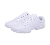 Zapatos deportivos de malla transpirable para bebés y niños pequeños, suaves, unisex, de 4 a 16 años, trajes preescolares para niñas, White, 30 EU