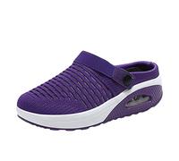 Zapatos Deportivos Informales con Cojín Inferior Grueso Ligero Transpirable Malla para Mujer