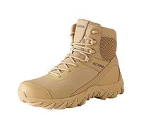 Zapatos Deportivos Informales para montañismo al Aire Libre para Hombre a la Moda con Cordones para Correr, Botas Transpirables de Fondo para el Desierto, Antideslizantes y Ligeras_2