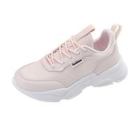 Zapatos deportivos ortopédicos New Pattern Mesh Transpirable Cómodos Zapatos de Cordones Antideslizantes Zapatos de Trabajo Seguridad Invierno, Rosa, 39 EU