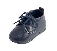 Zapatos Deportivos para Bebé de Temporada Primavera Otoño Calzado Infantil Cómodo Estilo Británico para Primeros Pasos (Dark Blue, 20 Infant)