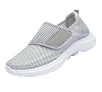 Zapatos deportivos para mujer, para primavera, verano y otoño, transpirables, gruesos, deportivos Club C, tenis dobles para mujer, gris, 6 UK 3X-Narrow