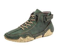 Zapatos descalzos para hombre, antideslizantes, botas de ante, adecuadas para senderismo, al aire libre, zapatos de trail running impermeables, botines ligeros, ergonómicos, alivian el dolor, botas de
