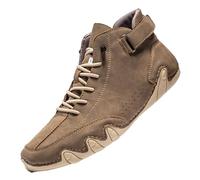 Zapatos descalzos para hombre, antideslizantes, para expertos en montaña, botas de ante para senderismo, impermeables, ergonómicas, ligeras, alivian el dolor, zapatos de trekking, pies anchos, zapatos