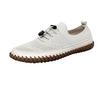 Zapatos descalzos para hombre, tallas grandes, suela plana, zapatos informales, de malla, transpirables, hechos a mano, zapatos de trekking, zapatos de exterior, ligeros, zapatos de senderismo