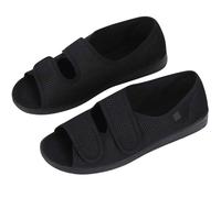 Zapatos Diabéticos para Mujeres, Ajustable Punta Abierta Ortopédico Calzado, Edema Zapato Postoperatorio, Zapatillas para Caminar Ligeras Transpirables, Zapatos Verano Mujer Comodos