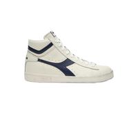 Zapatos Diadora Game L High Waxed Zapatillas Deportivas Hombre Cuero Azul