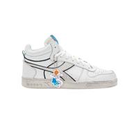 Zapatos Diadora Magic Basket Demi Bunny Zapatillas Deportivas Hombre Cuero Blanc