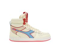 Zapatos Diadora Magic Basket Mid Label Wn Zapatillas Deportivas Mujer Cuero Gris