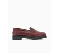 Zapatos Dr. Martens Delapre Penny Unisex Burdeos 42