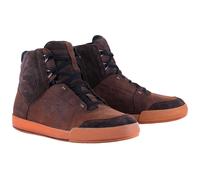 Zapatos Drystar Alpinestars cromados hechos a mano - marrón/goma