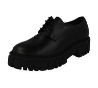 Zapatos Elegantes De Dama Clarks Con Suela Gruesa Y Cordones - Page Walk